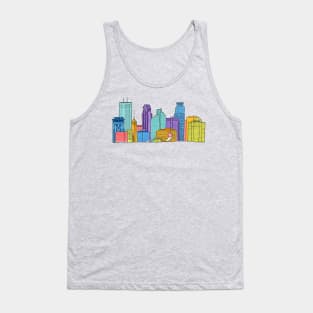 Minneapolis Skyline Tank Top